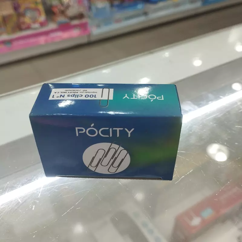 Clips metálicos pócity