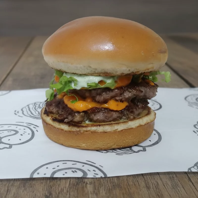 Burguer duplo cheddar