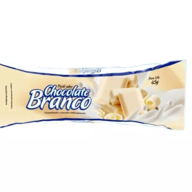 Picolé chocolate branco
