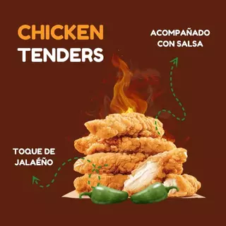 CHIKEN TENDERS CUARTO DE KILO