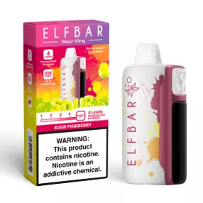 ELFBAR SOUR KING 40k  Sour pinkberry