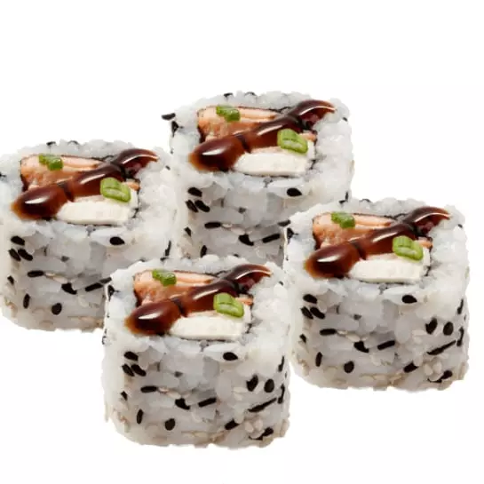 URAMAKI SALMÃO GRELHADO 8und.