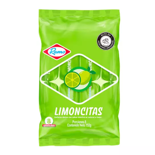 GALLETA RAMO LIMONCITAS X 8 UNID