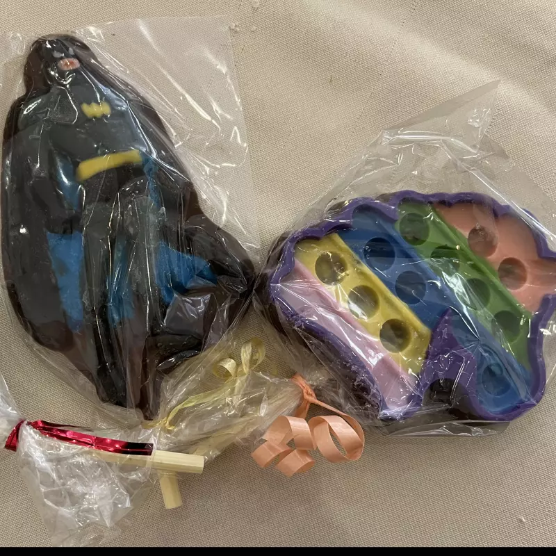 Pirulito de chocolate