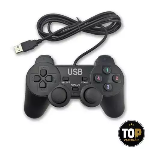 Controle Joystick vc-302 Preto Usb