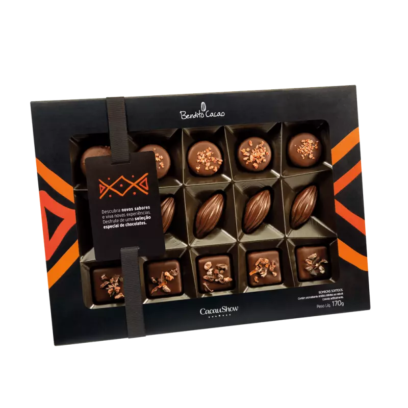Caixa bendito cacao 170g