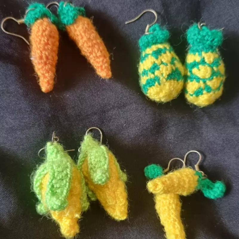 Aretes de frutas