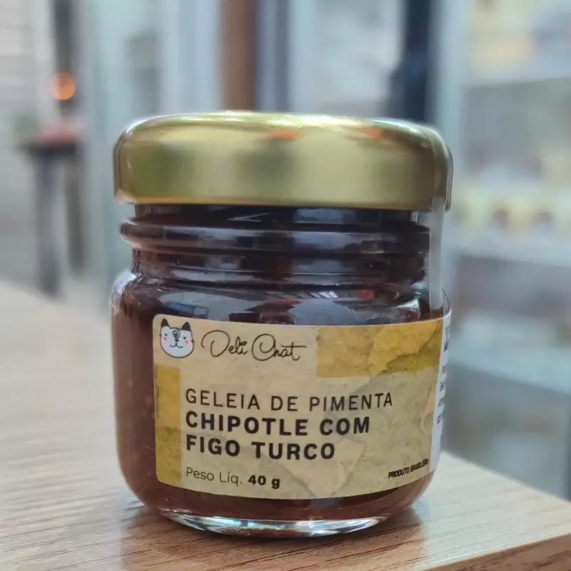 Geleia Pimenta Chipotle com Figo