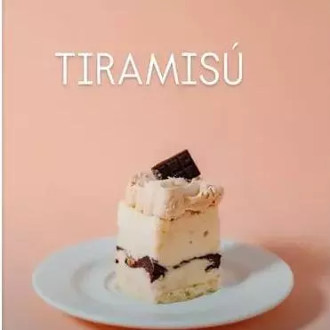 Porción Helada Tiramisu