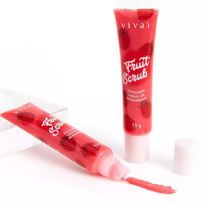 ESFOLIANTE LABIAL DE MORANGO 15ML