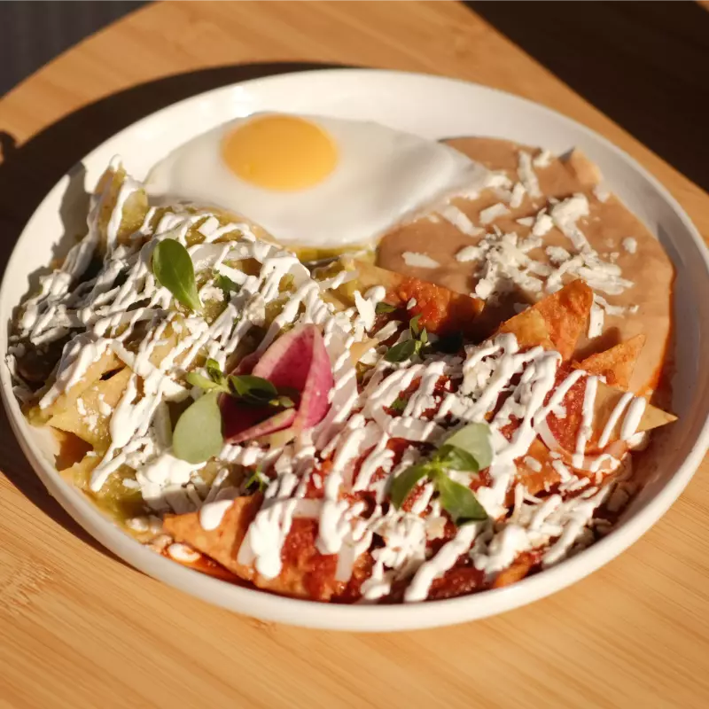 Chilaquiles (Rojo, verde o 🥜)