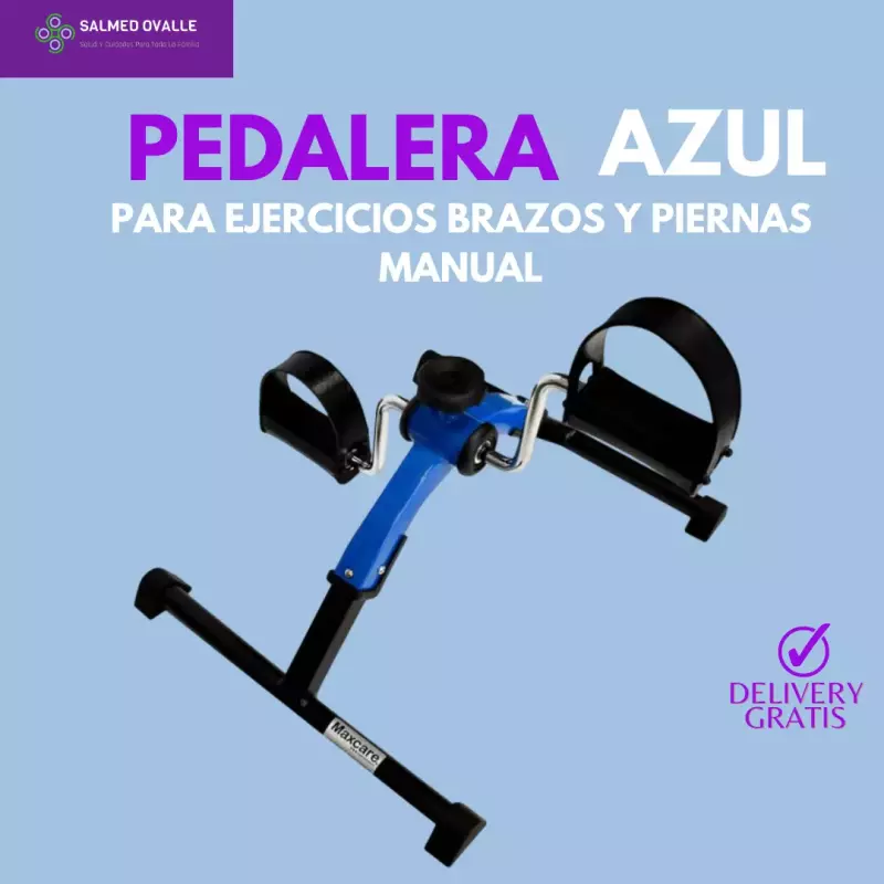 PEDALERA AZUL PIERNAS BRAZOS MANUAL