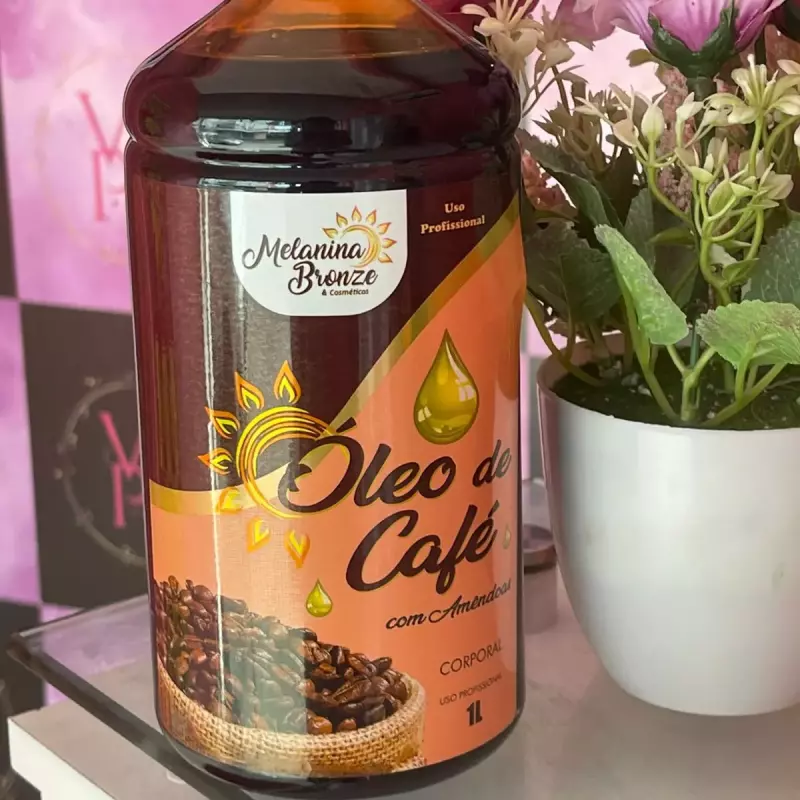 Óleo de Café com amêndoas