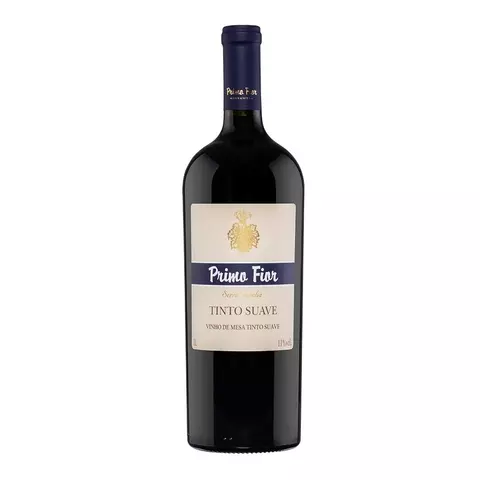 Vinho tinto suave  de mesa 1L