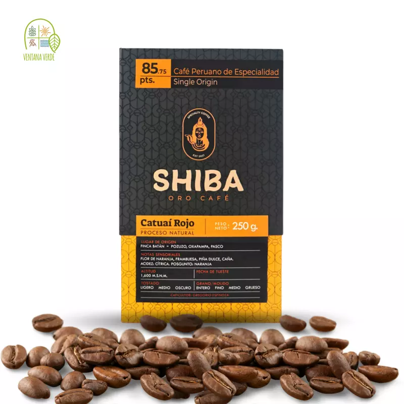 SHIBA CAFE CATUAI ROJO NATURAL