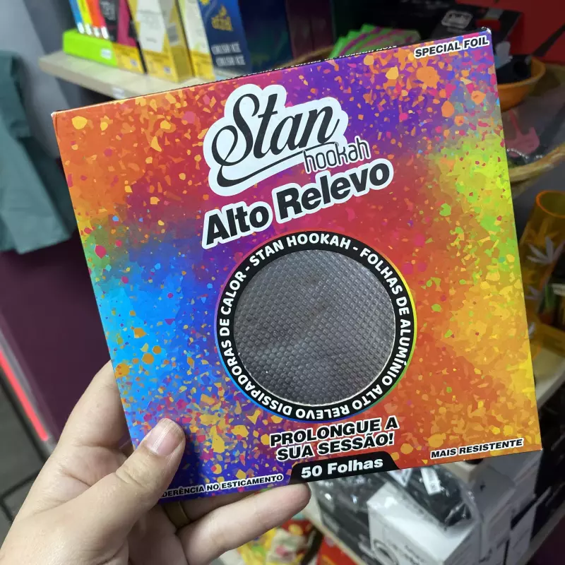 Aluminio para narguilé un