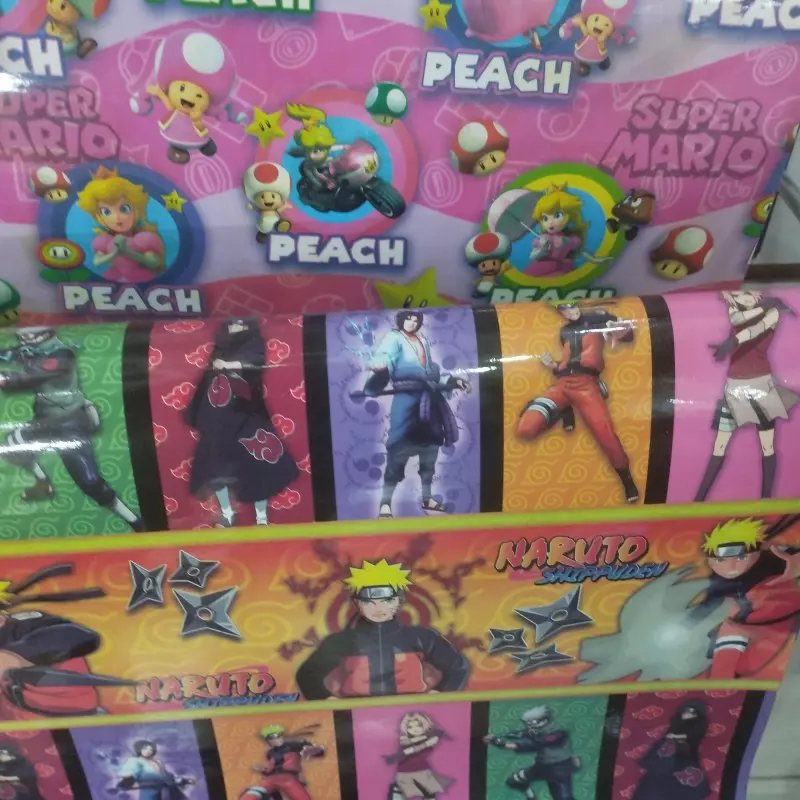 Papel contac estampado