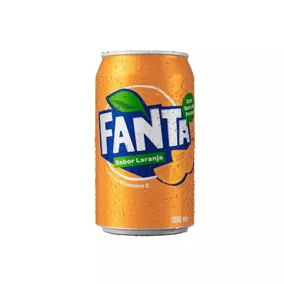 Lata Fanta Laranja