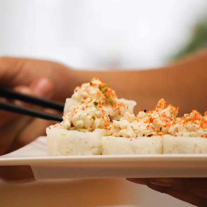 Tako Maki  12 piezas