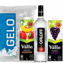 2 Del Valle + Orloff + Gelo 3kg