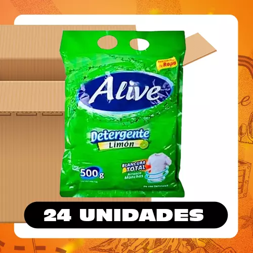Bulto Alive Detergente Limón 500g