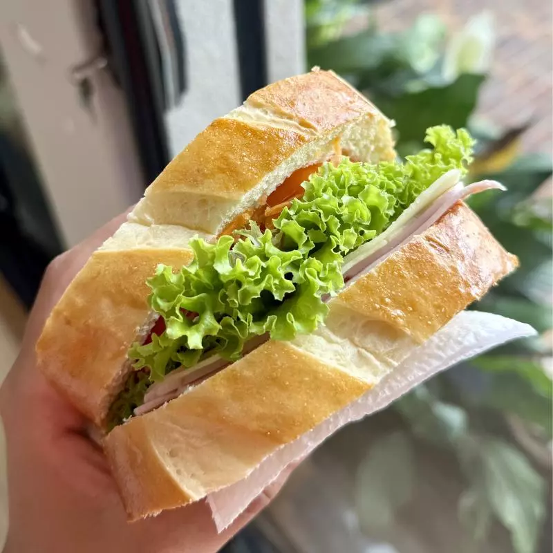 Lanche - Presunto e queijo