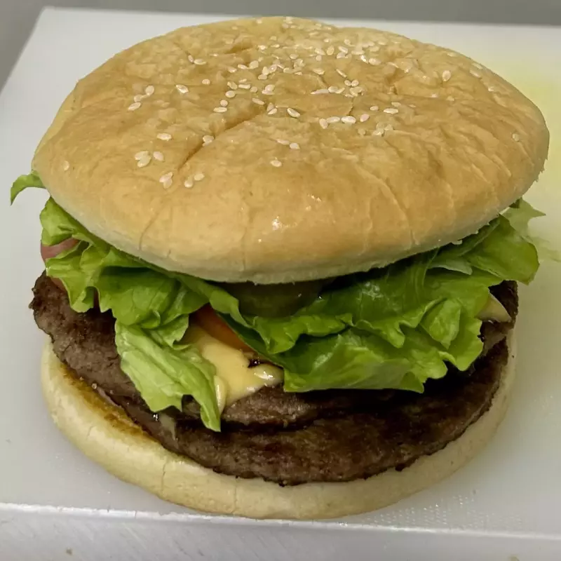 Hamburguesa grande sencilla