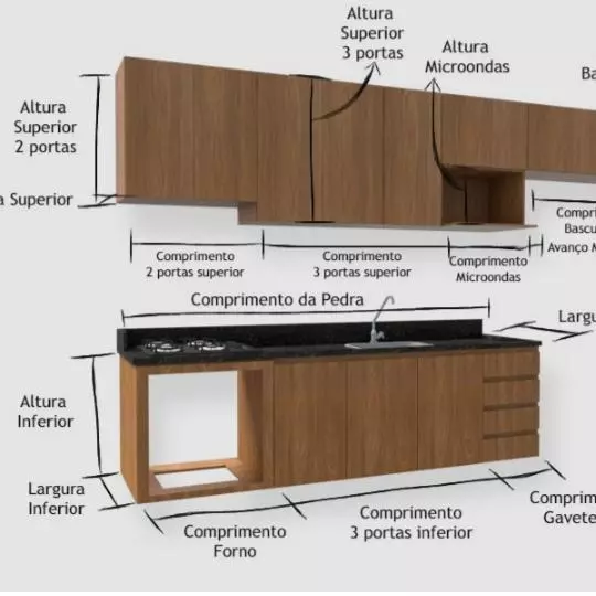 Cozinha 4 peças