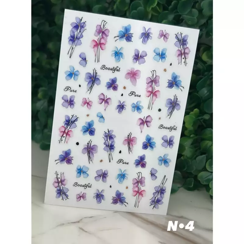 Adesivo Aquarela N•4