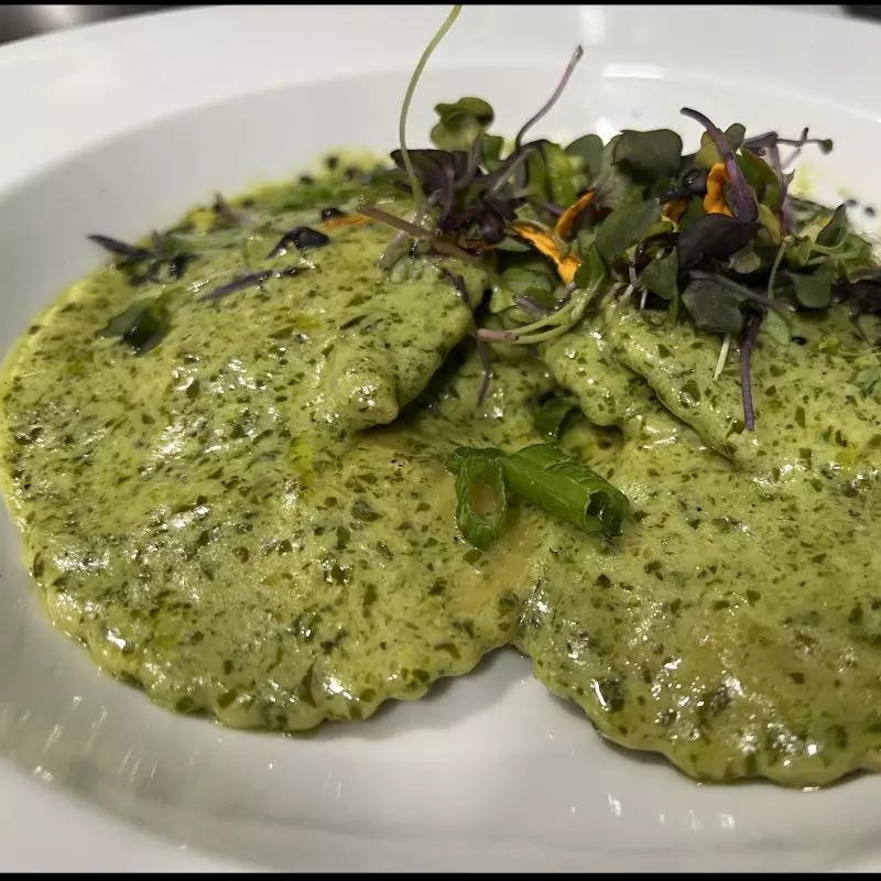 Japanese Pumpkin Ravioli