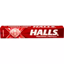 Bala Halls morango 28g