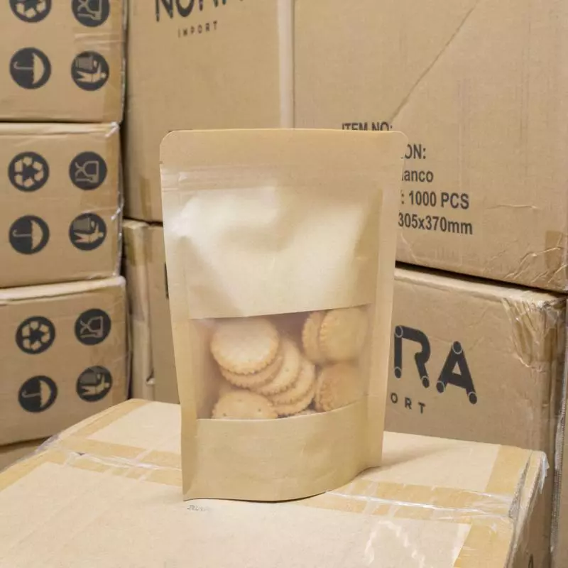 Doypack Kraft 15x22+4 #LB0001-15