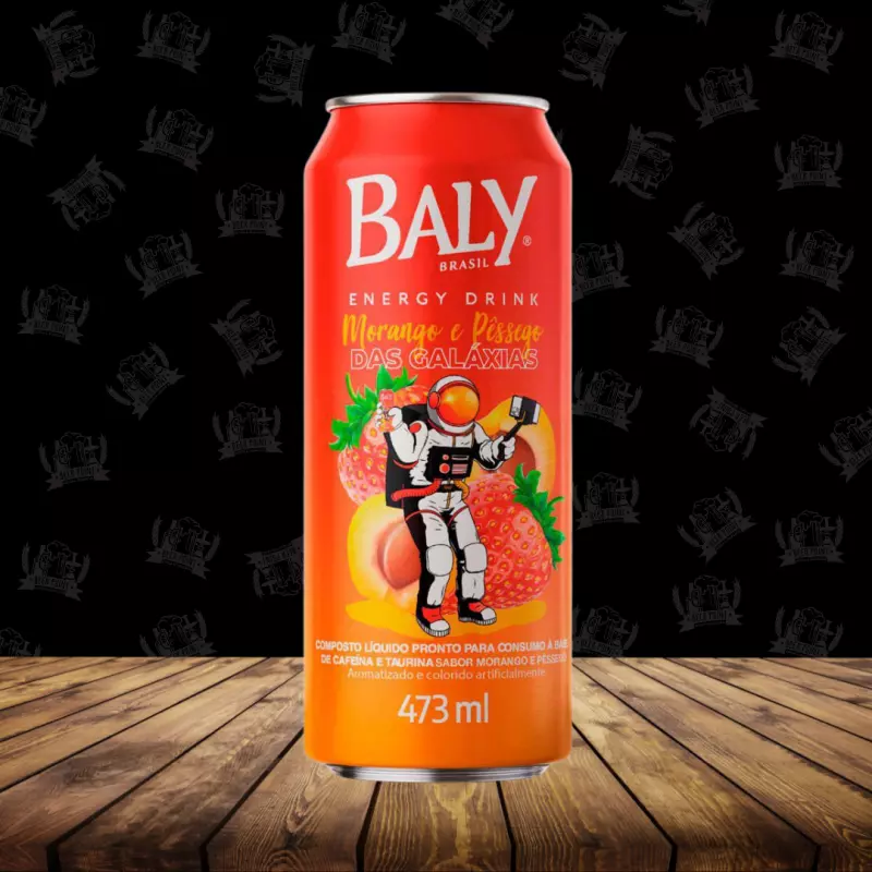 Baly Morango e Pêssego 473ml