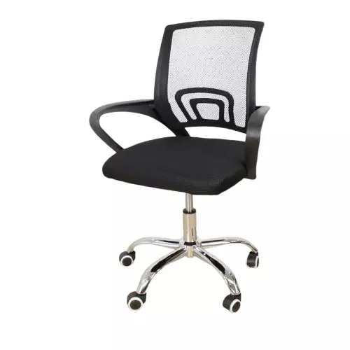 Silla Mesh Baja Negra