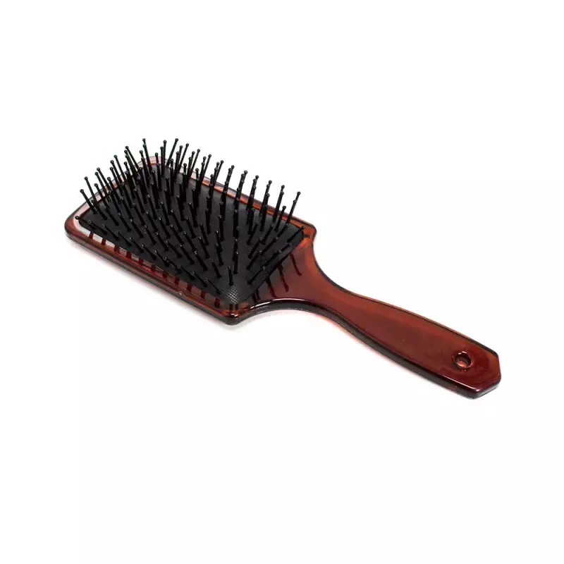 ESCOVA RAQUETE CARAMELO PRETA