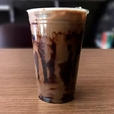 Moka latte frío