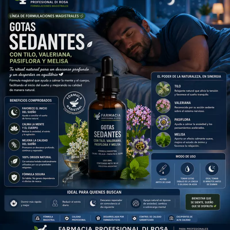 Gotas sedantes