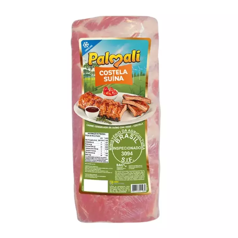 Costelinha Suina Palmali 1kg