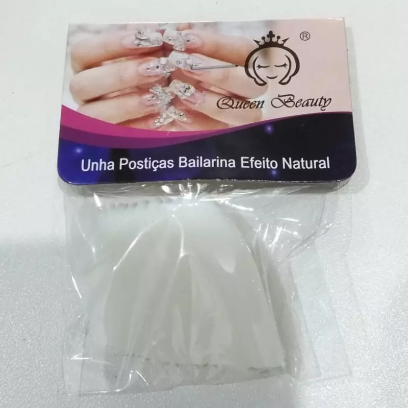 Unhas Postiças Quenn Beauty Bailarin