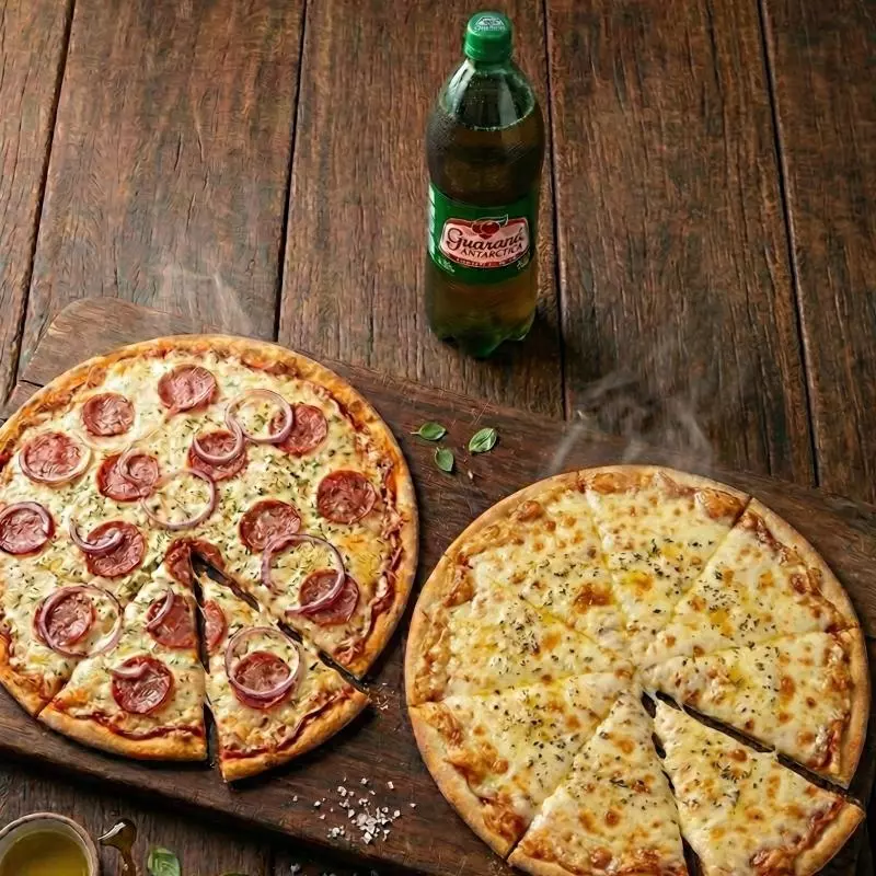2 Pizzas Grandes + Guaraná 1 litro