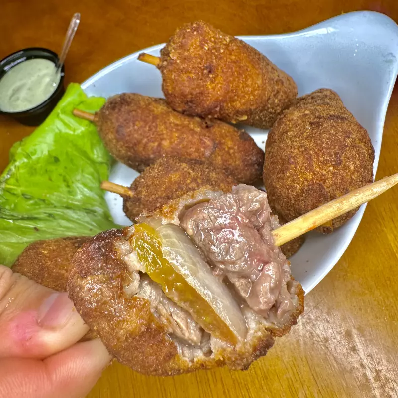 Espetinho filé mignon gourmet