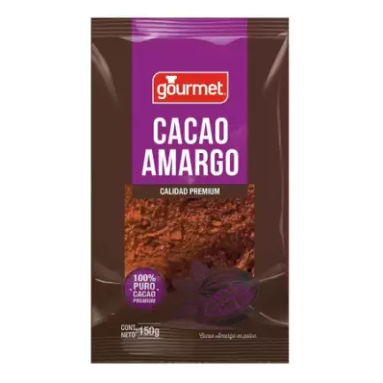 Cacao amargo gourmet 150gr