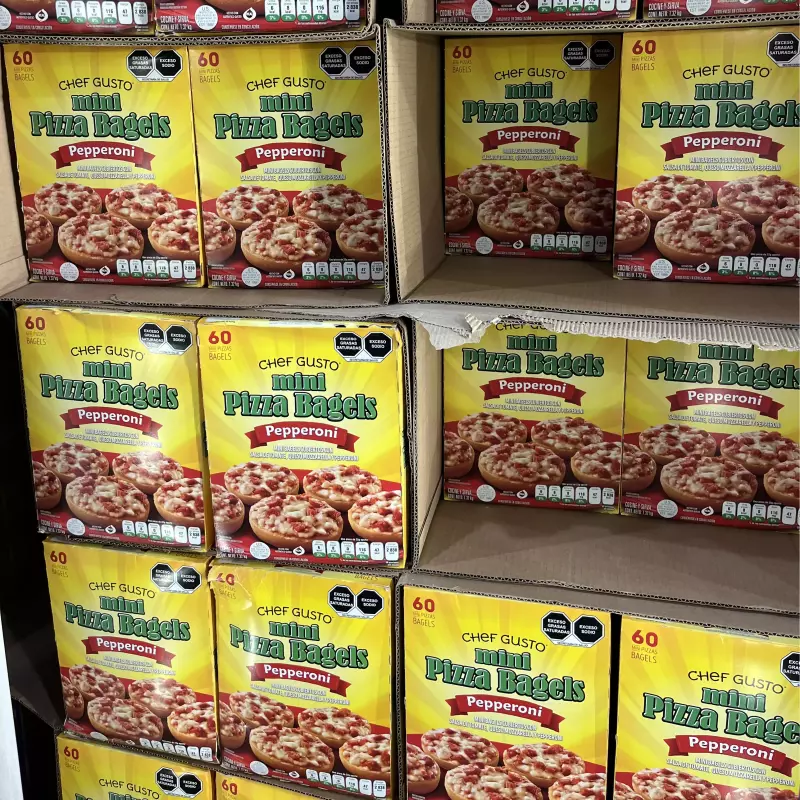 Mini pizza Bagels 60 pzas