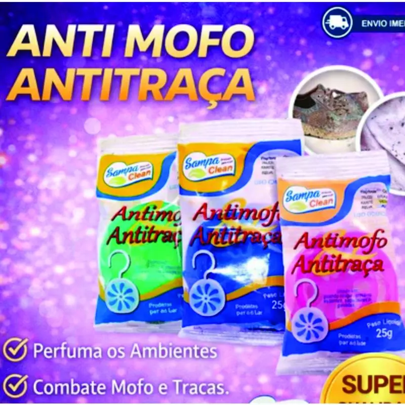 Pedra Antimofo Antitraça Sampa clean