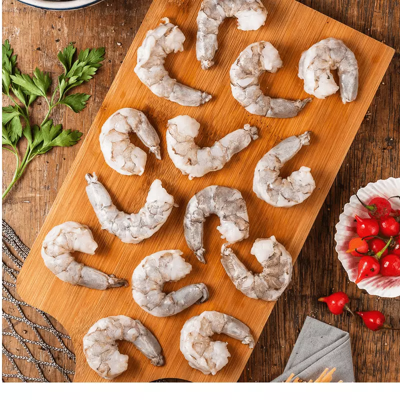 Camarão GG 50/60 Eviscerado Cinza