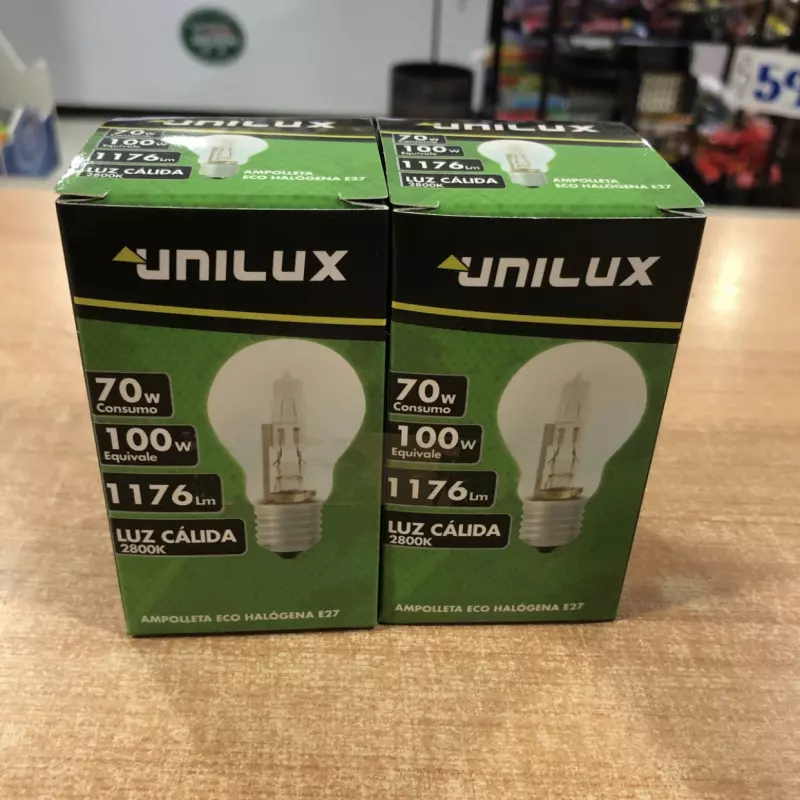 Pack ampolleta halógena