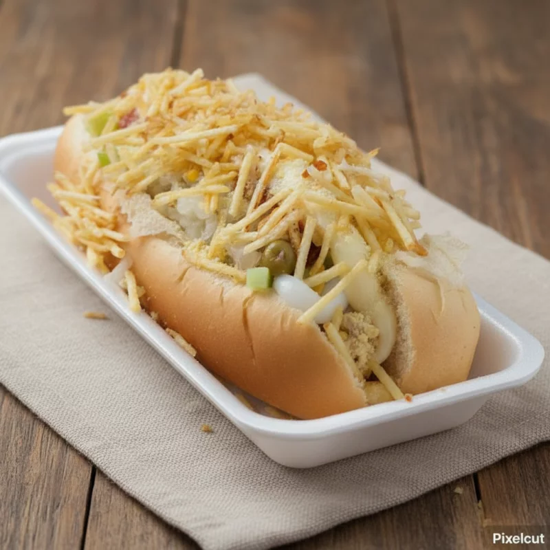 Cachorro quente de charque