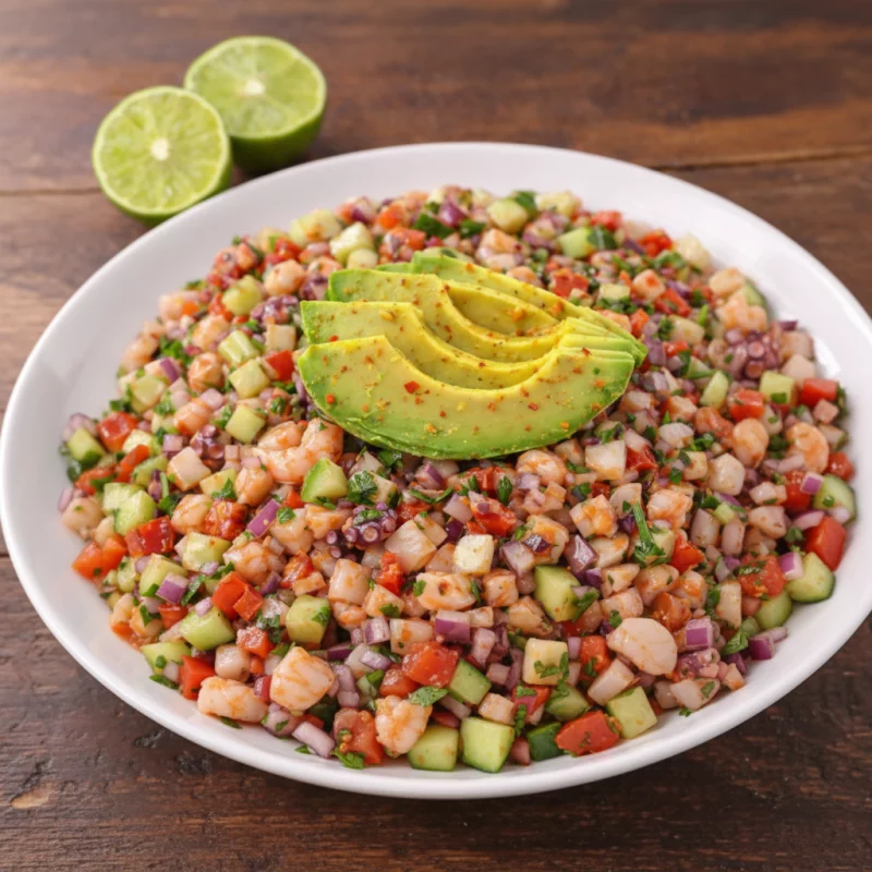 Camarón, Pulpo y Callo de Almeja