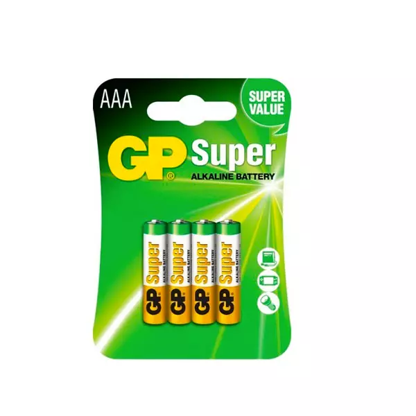 Pilas AAA Gp ultra 4und