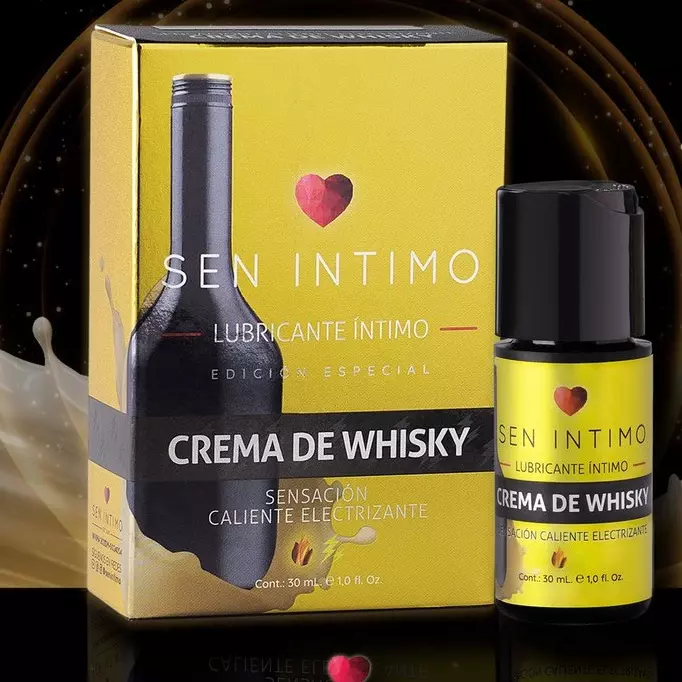 lubricante crema de whisky 30ml